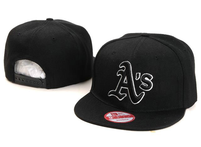 MLB Oakland Athletics Snapback Hat NU03